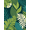 Green Teal, Pattern 6, variant on ODIKA 4'x6' Tropical Multi Color Hallway Use Washable Area Rug Pet Friendly, Kids Safe, Non-Shedding for Bedroom, Reading Nook