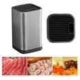 thumbnail image 2 of Organizador moderno del almacenamiento del tenedor de la cerradura del acero inoxidable para el hogar, ranura del organizador de la herramienta del cu Estilo 1 Macarena soporte de cocina de acero inoxidable, 2 of 7