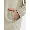 thumbnail image 4 of George Men's Fleece Knit Shirt Jacket with Long Sleeves, Sizes S-3XL, 4 of 5
