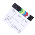 thumbnail image 3 of pitrice Director Film Clapboard Action Scene Clapper Board Wooden Movie Film Clap Slate, L, Colorful, 3 of 6