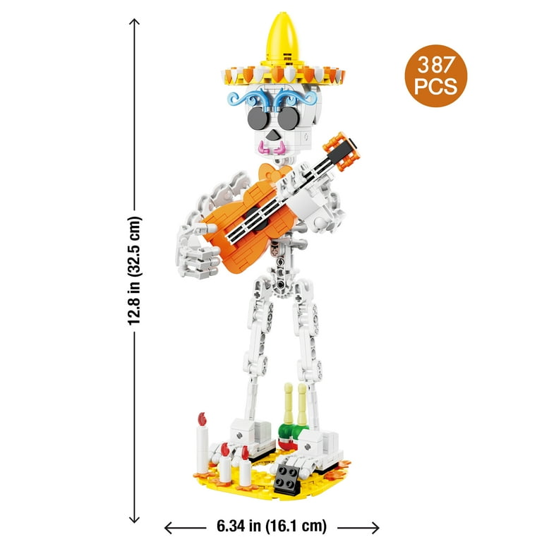 Brickcraft Harvest Skelton Building Kit (387-Piece Set