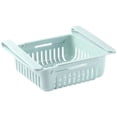 thumbnail image 1 of cajones azules para refrigerador, estante de almacenamiento ajustable, organizador de capas divisorias para refrigerador, cajón para refrigerador Tiro, 1 of 5