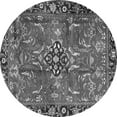 thumbnail image 1 of Ahgly Company Indoor Round Persian Gray Traditional Area Rugs, 7' Round, 1 of 1