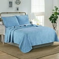 thumbnail image 3 of Kasentex Ultra Soft Stone-Washed Quilt Set Lightweight Comforters & Duvets, King Size, Purple, 3 of 16