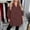 Wine Blouses & Tops, variant on BSDJILFG Long Sleeve Shirts for Women Chiffon Blouse Dressy Casual Button Down Ruffle V-Neck Pullover Blouse