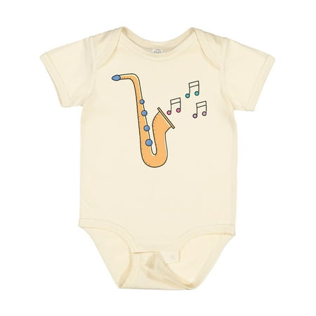 

Inktastic Saxophone Player Music Gift Baby Girl Bodysuit