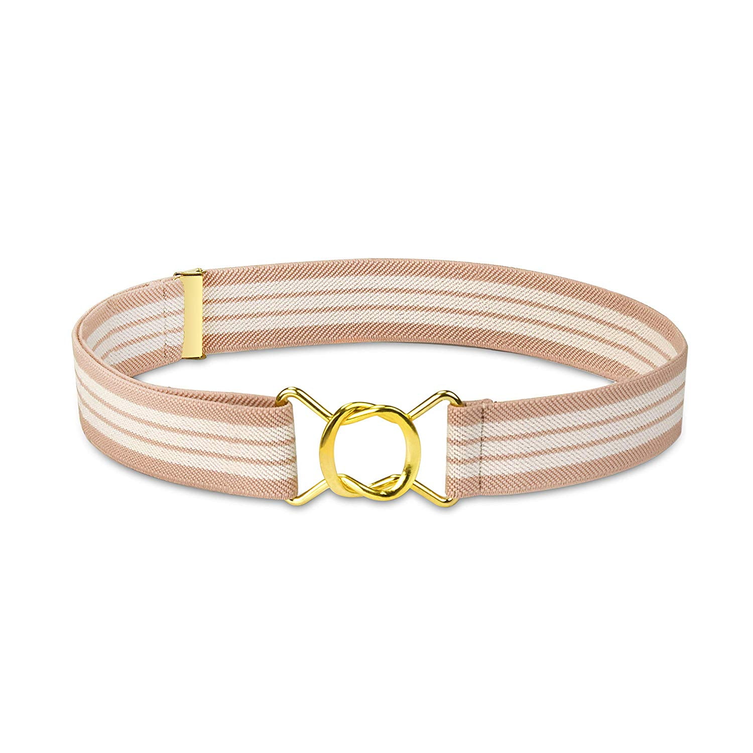 Hold'Em Kids Toddler Clasp Gold Buckle Belt Elastic Adjustable Stretch