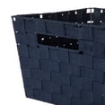 thumbnail image 2 of Mainstays 2-Piece Navy Nylon Storage Basket Set with Handles, 2 of 6