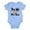 Light Blue, variant on MuXiKeJi My First Year Clothes Baby Outfits Letter Print Romper Jumpsuit Set