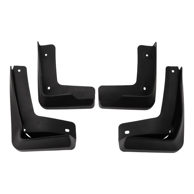 Unique Bargains 1set Front and Rear Mud Flaps Splash Guards Mud Guards for Mazda 2(Hatchback) 2008-2014 W/Mount Accessories