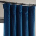 thumbnail image 5 of Hpd Half Price Drapes - Cortinas Opacas Térmicas De Terciopelo Para Sala De Estar, 120 Pulgadas De Largo (1 Panel), Cortinas Opacas Aisladas Con Bolsillo Para Barra Para Dormitorio, Cortinas De Ventan, 5 of 5