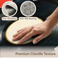 thumbnail image 6 of ODIKA 2'x3' Washable Throw Rug Record Vintage Vinyl Disc Cluster Music Multicolor Labels Cd for Hallway, Study Room, Non-Slip Low Profile, Flatwoven, 6 of 7