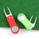 thumbnail image 3 of Soidarity Tenedor de Golf de acero inoxidable, marcador de bola de reparación verde, removedor de tono, juego de práctica de horquilla, herramientas de Golf Verde Soidarity OD003033-02B, 3 of 6