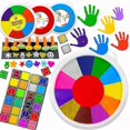 thumbnail image 1 of Colorful Ink Stamp Pad Diy Finger Painting Doodle Craft Card Making Kids Education Drawing Children Baby Toys Scrapbooking Inks, 1 of 2