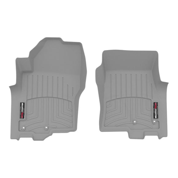 Fits 2022-2024 Nissan Frontier Weathertech Floor Liner 4617051 FloorLiner; Molded Fit; Gray; Thermoplastic Polyolefin TPO Vacuum Formed Material; 2 Piece