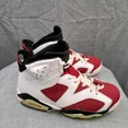 thumbnail image 2 of N I-K-E A i r-Jor-dan 6 VI Carmine 2014 Size 10.5 Red White 384664-160 Retro, 2 of 6