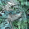 thumbnail image 5 of Ambesonne Tropical Valance Pack of 2, Nature Monstera Jungle, 54"X18", Shamrock Green Black, 5 of 5