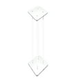 thumbnail image 1 of 9 X 9 X 30" 1/2" Rods Clear Riser Acrylic Transparent Plexiglass Pedestal Table Display Podium Glorifier Riser Stand Centerpiece Flower Sculputure Merchandise Lamp Book Stand 2X10136-9X9"+4X10133-30", 1 of 5