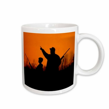 

3dRose Father and Son Hunting Ceramic Mug 15-ounce