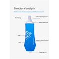 thumbnail image 5 of Frasco blando plegable Botellas de agua para correr Frasco plegable para paquete de hidratación Ciclismo Maratón Correr Senderismo (500 ml/16,9 oz - 1 unidad), 5 of 5