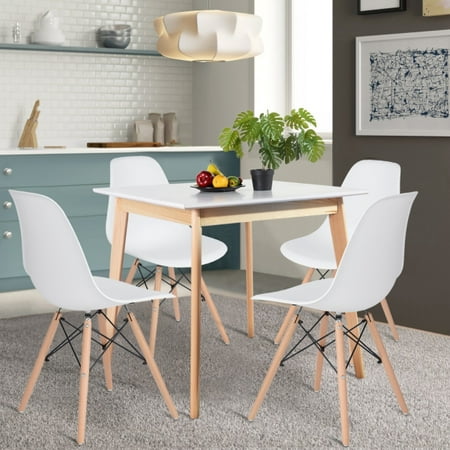 Homy Casa Set Of 4 Mid Century Modern Style Dining Side Chair