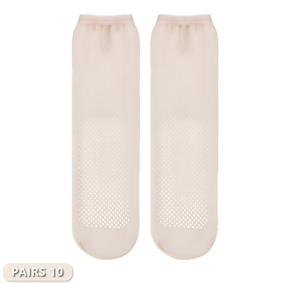 TELOLY Ankle Socks for Women,Transparent Mesh Touch No Show Socks Womens,Soft Foot Fit Womens Ankle Socks,Multicolor