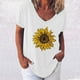 thumbnail image 2 of Blusa de manga corta con estampado informal a la moda para mujer Fridja  ghk726, 2 of 4