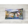 thumbnail image 2 of Fly Creek Fish Market Canvas Fabric Decorative Pillow, 2 of 3