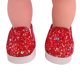 thumbnail image 2 of 14.5inch Girl Doll Trendy Lentejuelas Zapatos planos Vestir Accesorio de ropa rojo Sunnimix Zapatos de lentejuelas de muñeca de niña, 2 of 6