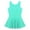 Mint Green, variant on Alvivi Kids Girls Figure Ice Skating Dress Ballet Dance Leotard Tutu Skirt 6-16