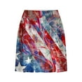 thumbnail image 3 of QATAINLAV Plus Size 4th of July Skort, Women 2024 Summer Fake Two Piece Yoga Shorts American Flag Patriotic Tennis Skirts Daily Deals of the Day Multicolor XL, 3 of 6