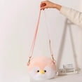 thumbnail image 3 of Jiibva Penguin Crossbody Bag Plush Shoulder Purse Small Handbag with Adjustable Strap Cartoon Animal Shoulder Bag for Women, 3 of 7