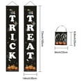 thumbnail image 5 of Halloween Trick Or Treat Banner Hanging Sign For Home Porch Front Door Display Decor, 5 of 6
