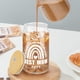 thumbnail image 4 of Vaso Zutcogo de cristal de 470 ml con tapa de bambú y pajita, 4 of 6