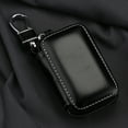 thumbnail image 3 of opvise Genuine Leather Car Key Fob Case Cover Keychain Zipper Bag Protector, 3 of 7