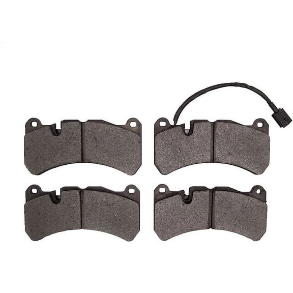 Front Brake Pad Set - Compatible with 2014 - 2020 Maserati Quattroporte 3.0L V6 2015 2016 2017 2018 2019