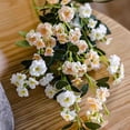 thumbnail image 4 of Tallos de flores artificiales para decoración de bodas en el hogar | Rama de flores artificiales con follaje verde | Plantas artificiales de plástico para arreglos en jarrones, 4 of 7