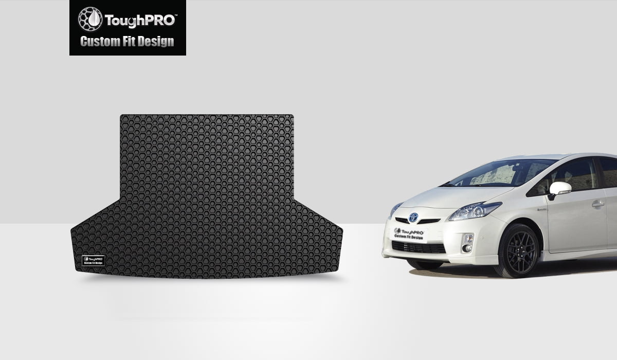ToughPRO Trunk Mat Compatible with TOYOTA Prius V All Weather Heavy