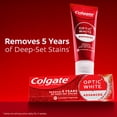 thumbnail image 3 of Colgate Optic White Advanced Sparkling White Toothpaste with 2% Hydrogen Peroxide, Mint, 3.2 OZ, 3 of 17