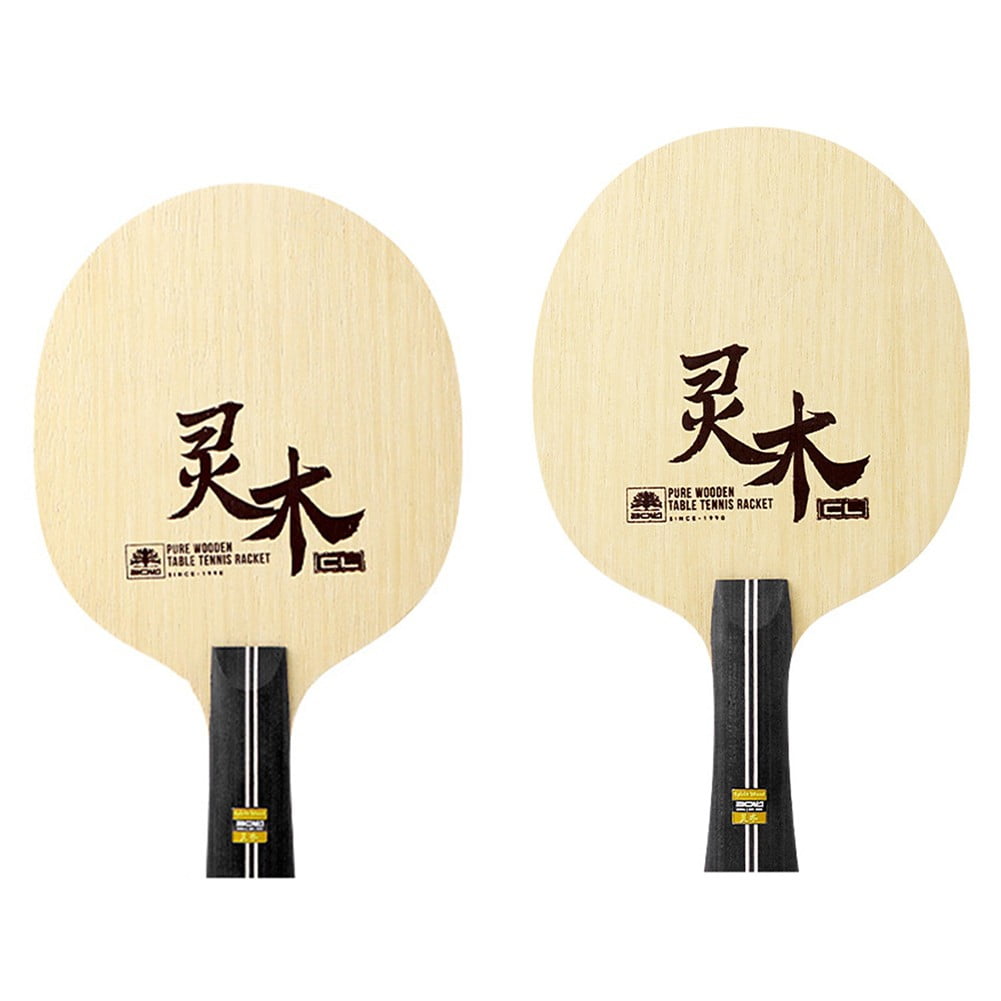RANMEI Table Tennis Racket 240/255X150Mm Short/Long Handle Seven-Layer Pure Wooden Base Plate For Ping-Pong Paddle Replace Accessory