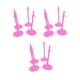 thumbnail image 5 of Vogacara Soportes de almacenamiento para sujetar muñecas, 12 piezas, repuesto para tienda de casa, figuras reutilizables, soporte de Rojo 2piezas, 5 of 6