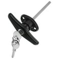 Axio Garage Door Lock Keyed Thandle Hardware Locking Long Shaft Lock