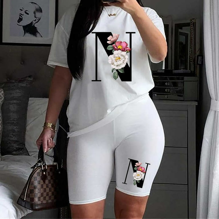 Miluxas Plus Size Short Clearance Women s sexy summer two piece