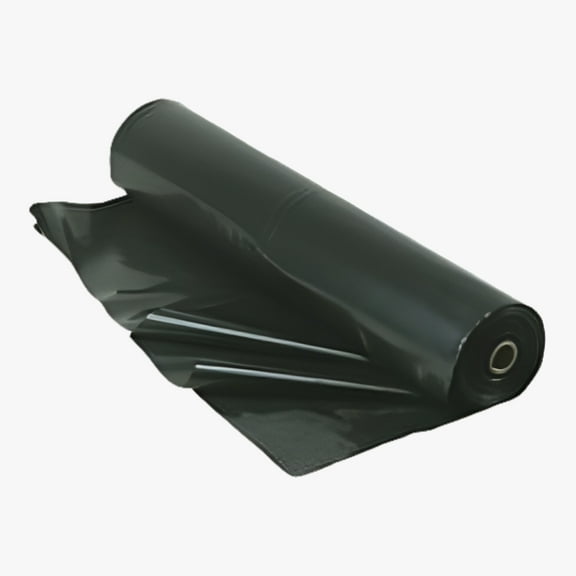 Film-gard 3' X 50' Black Heavy Duty Polyethylene Sheeting, 4 Mil