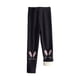 thumbnail image 1 of Leggings Para Niños Medias Para Bebés Otoño Invierno Pantalones Para Niñas Pantalones Elásticos Impreso Cepillado Cálido Leggings Casuales Negro Odeerbi LM103-10907, 1 of 3