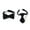 New Haig, variant on 2PCS New Year Costume Collar Party Wear Breakaway Bowknot Collar Photoshoots Props Neck Tie Pet Accessories