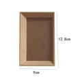 thumbnail image 2 of 3.5x5 Wood Picture Frame Set of 1, Rustic Wall or Tabletop Photo Frame with Horizontal and Vertical Display, Includes Hanger and Easel Back for Family Art Memorial Decor, 2 of 8