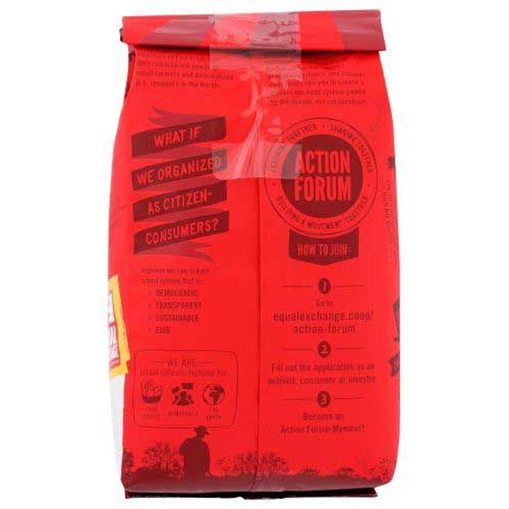 Equal Exchange Organic Love Buzz 100 Percent Whole Bean Coffee, 12 Ounce -- 6 per Case.