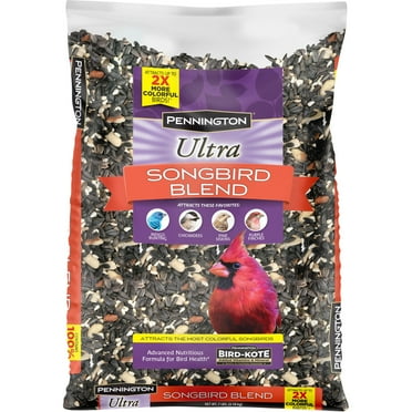Pennington Ultra Songbird Blend Wild Bird Feed and Seed, 7 lb. Bag, Dry, 1 Pack