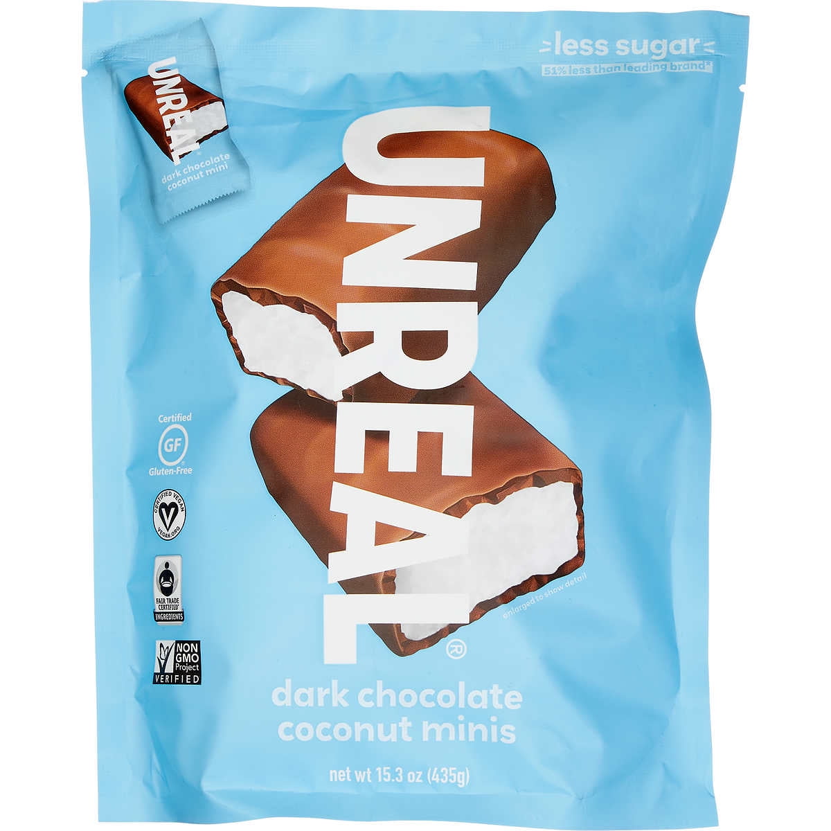 Unreal Dark Chocolate Coconut Minis, 15.3 oz